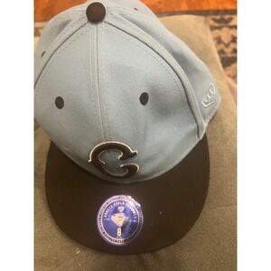 Ebbets‎ Field Flannels Chicago Cubs 1946 Baseball Cap Size 8 Blue Black Fitted